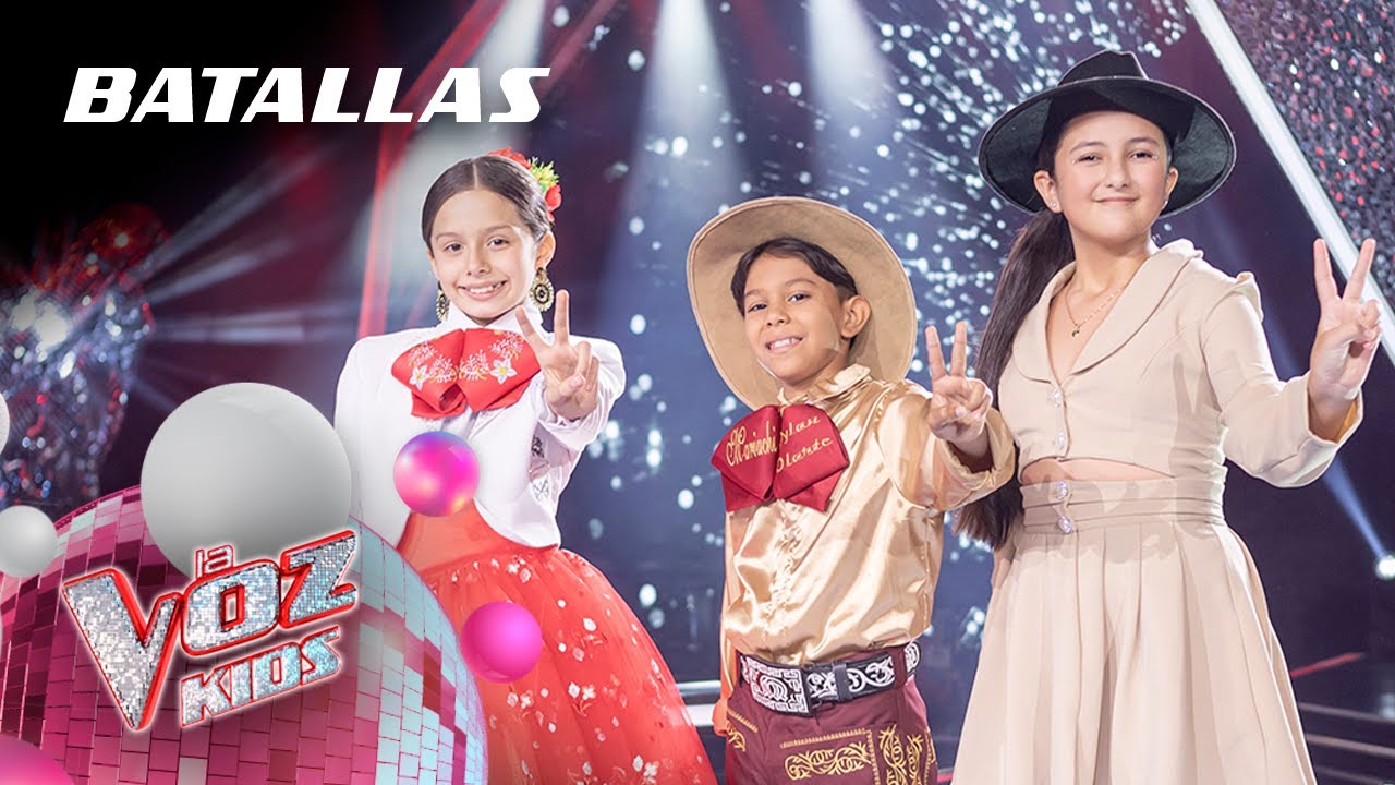 Dylan, María y Samantha cantan 'Cuando me dé la gana' - Batallas | La Voz Kids 2024