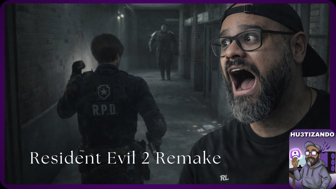 RESIDENT EVIL 2 REMAKE - EP.3 - MISTER X ENTRA EM CENA