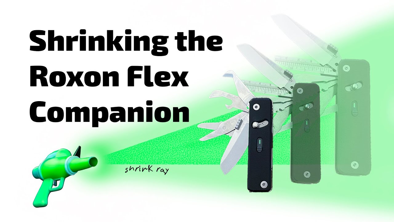 Roxon Flex Companion MINI - A Brand New EDC Powerhouse REUPLOAD