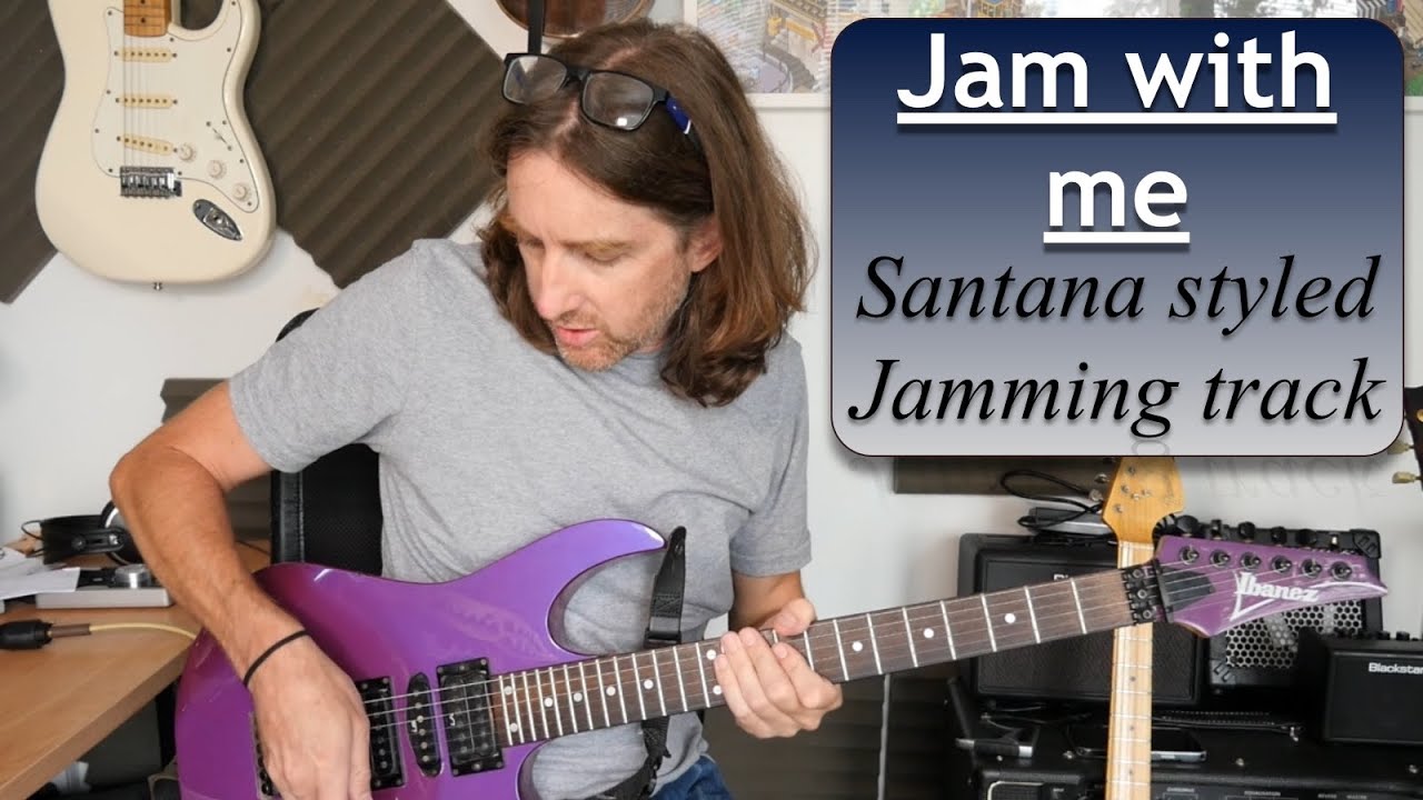 Call and Response Jam With Me in Cm - Carlos Santana styled track