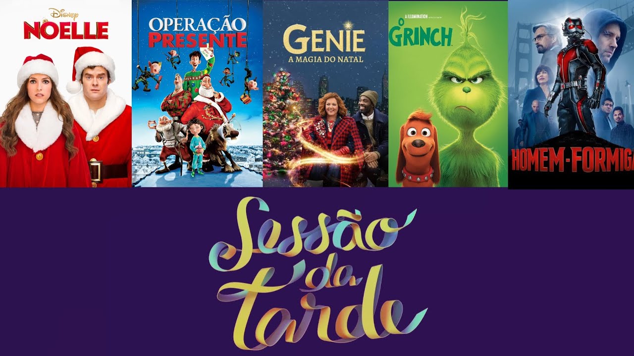 (SESSÃO DA TARDE) Globo - 22 a 26 de Dezembro de 2025