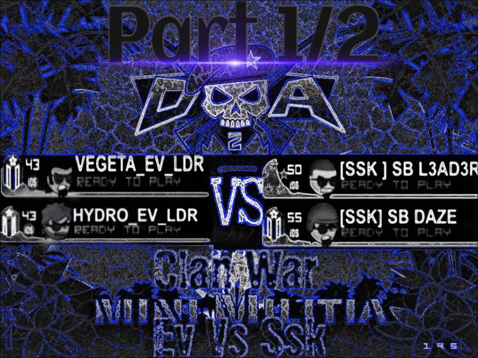 Mini Militia:EV VS SSK [CLAN WAR] 1&2