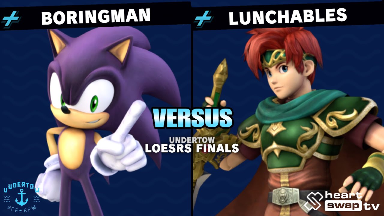 Undertow: Boringman (Sonic) против Lunchables (Marth/Roy) - Финал проигравших - Project +