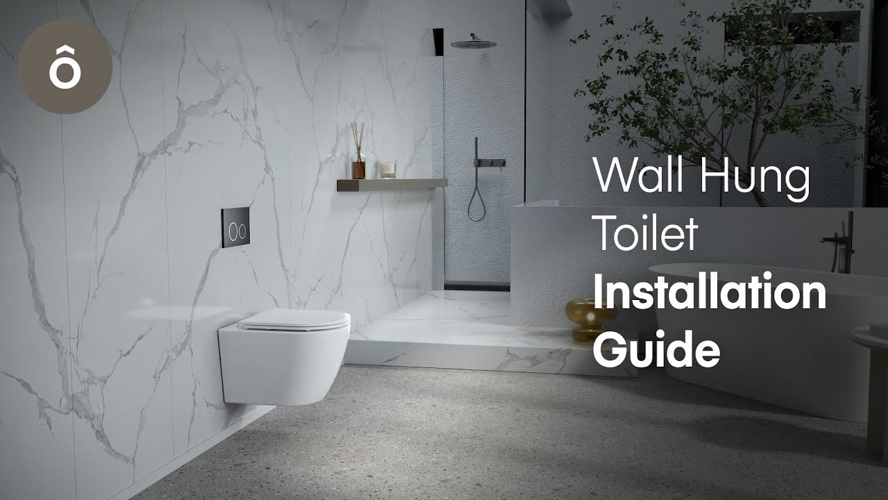 Nôsa - Installing the Wall Hung Toilet System
