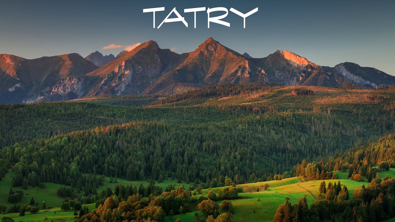Tatry z drona 4K  / Tatra mountains from the drone in 4K, Poland 2023
