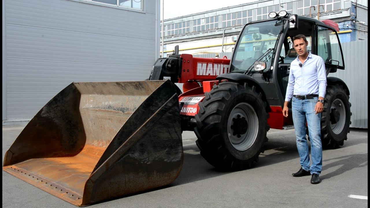 Б/у погрузчик Manitou MLT 735 с гарантией за 46000 Евро!