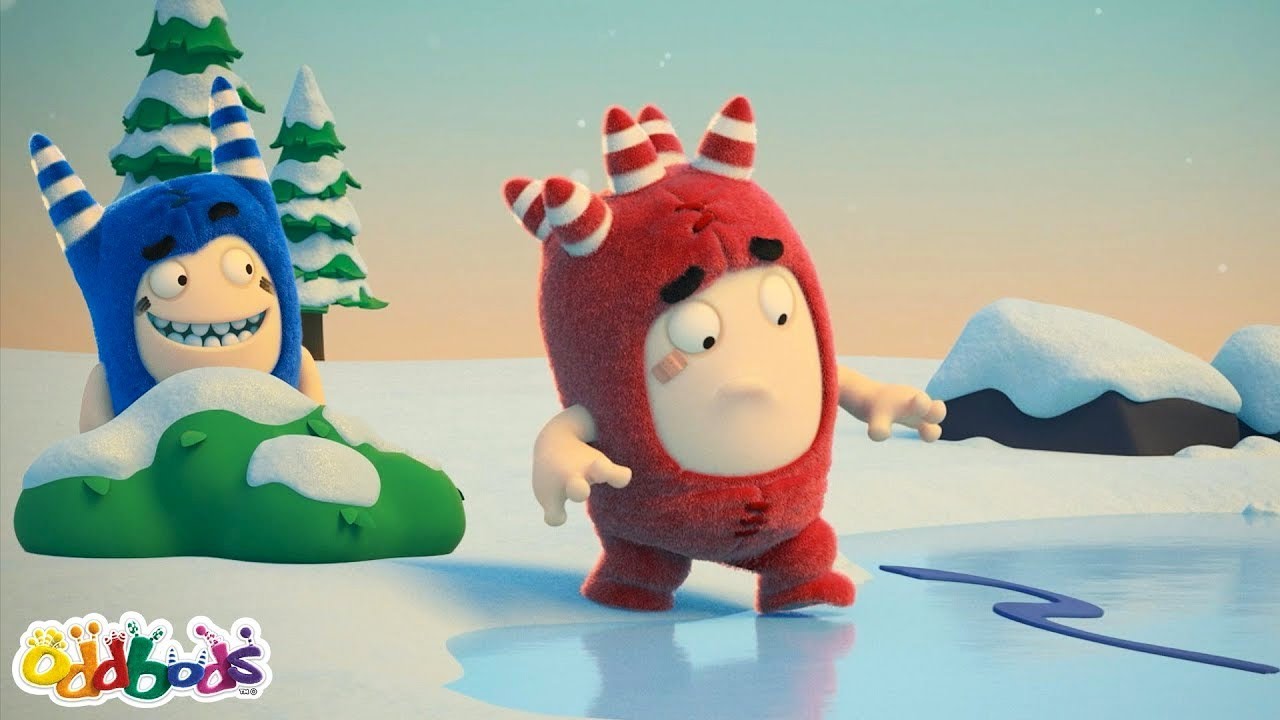 Ice, Ice... Maybe? | Oddbods Cartoons | Funny Cartoons For Kids