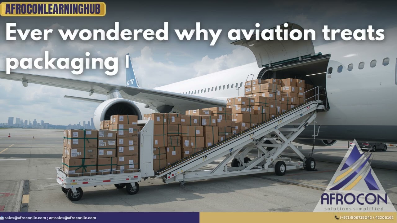 Aviation Safety Starts with Packaging | Afrocon Logistics