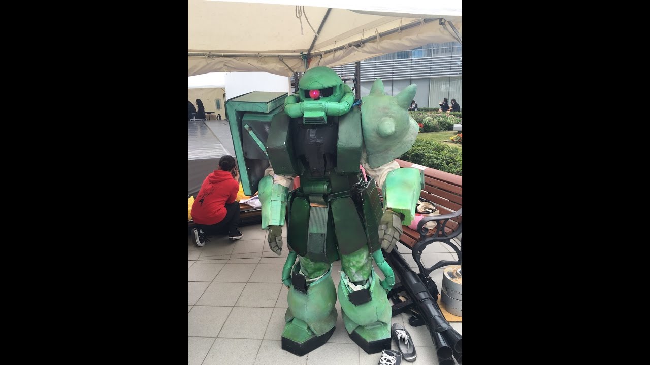 ザクになってみた 【コスプレ】 Gundam Cosplay