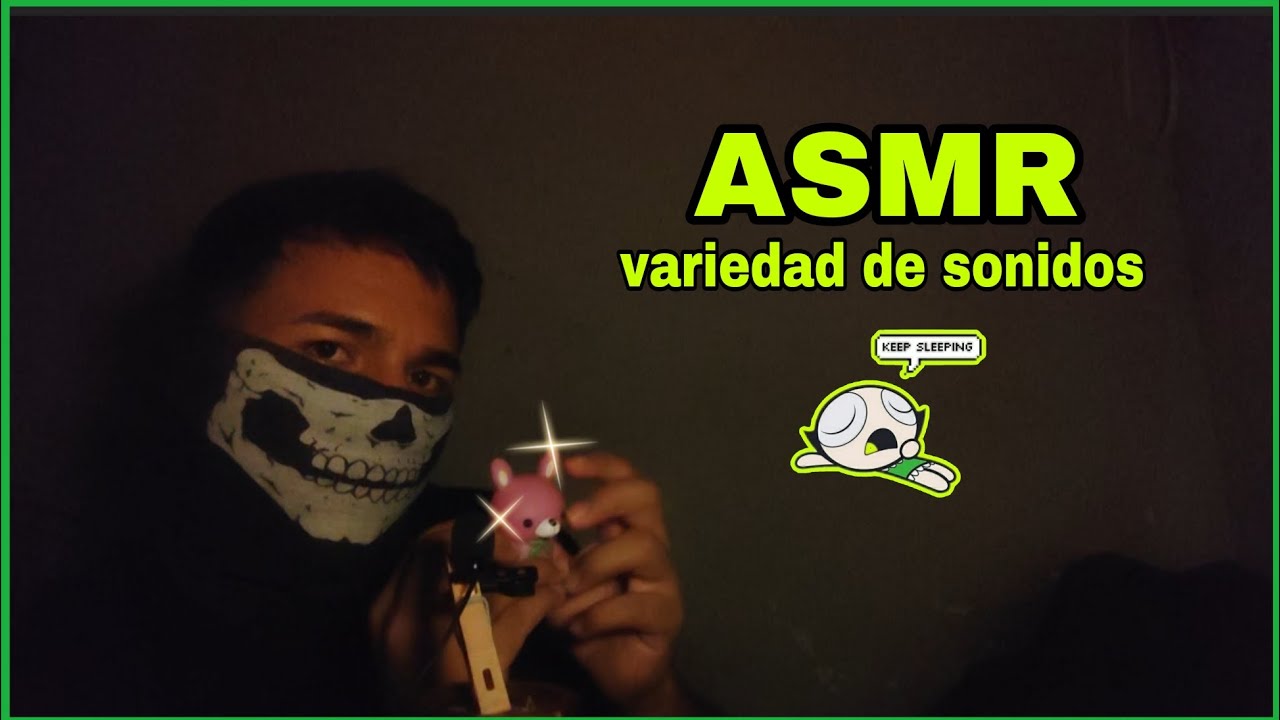 ASMR variedad de sonidos para dormir 💤😴