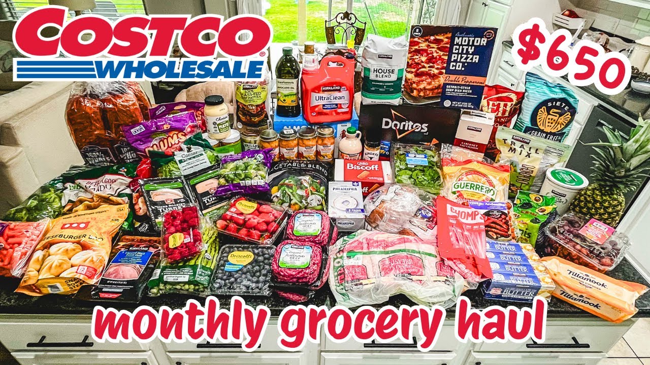 Огромный запас продуктов в Costco | Запасаемся в этом месяце!