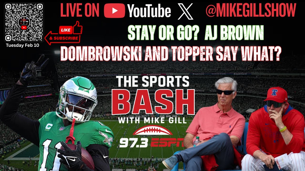 Stay or Go? IS AJ BROWN GONE? 🦅 + Phillies Spring Training Questions & Sixers Meltdown!