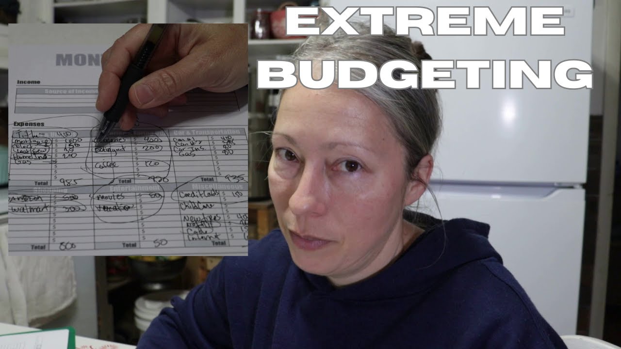 How to create and stick to an EXTREME BUDGET