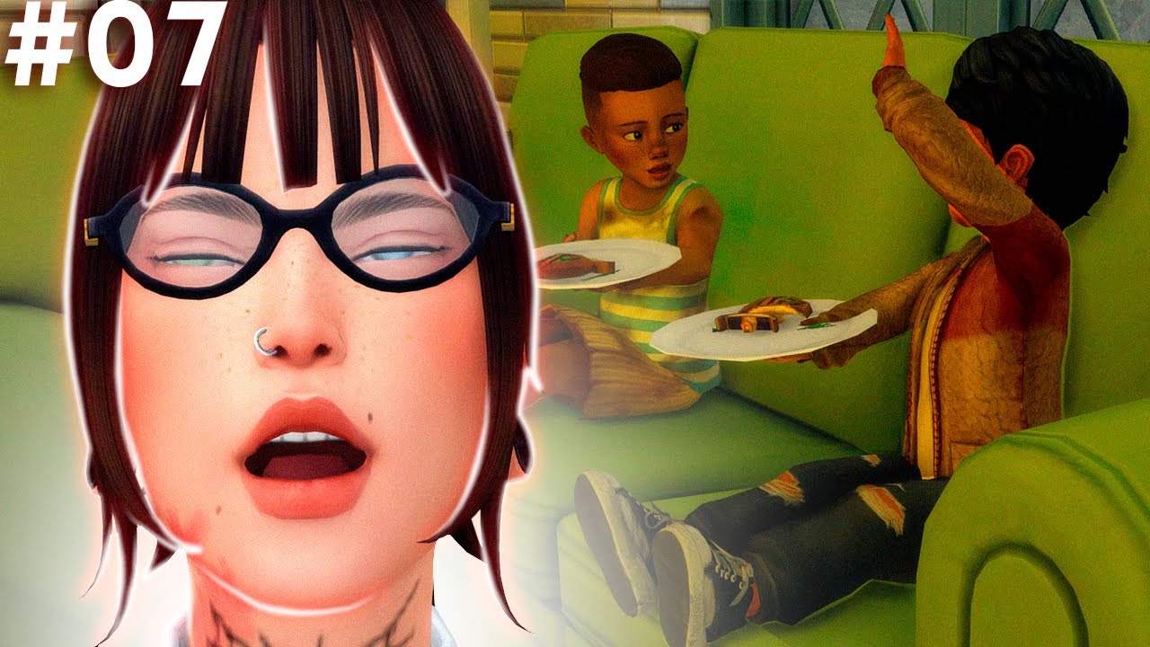 ESSA CASA ESTÁ ASSOMBRADA!!! (vou me arrependi) | 7 Bebês ocultos + Lixo ao Luxo | The Sims 4
