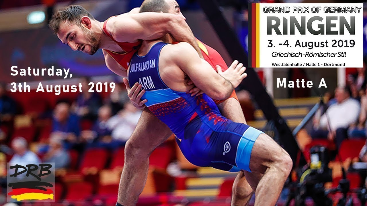 Grand Prix Germany 2019 - 77kg Roman Vlasov (RUS) vs. Tamas Levai (HUN)