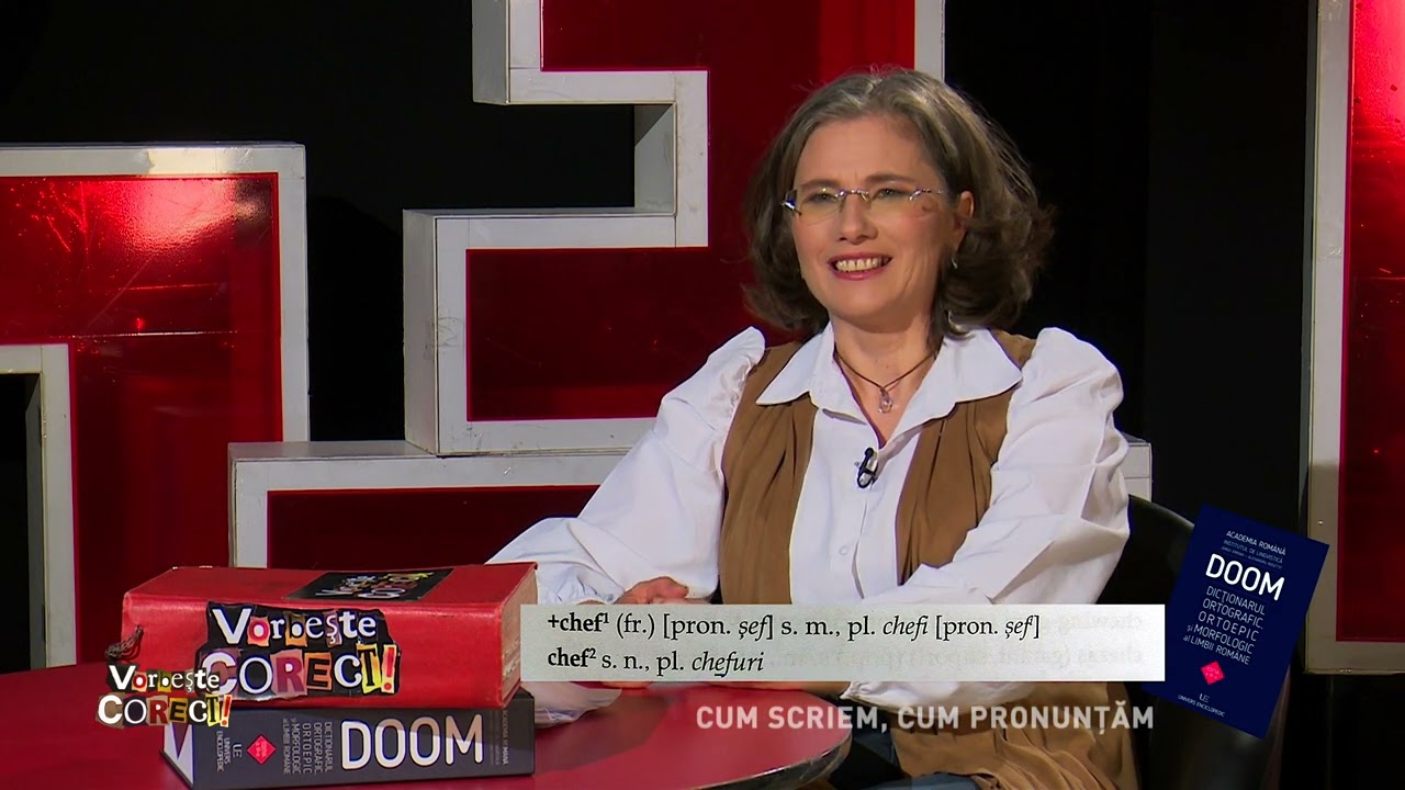 Vorbeşte corect! cu Anca Şurian Caproş: Cum scriem, cum pronunţăm (@TVR1)