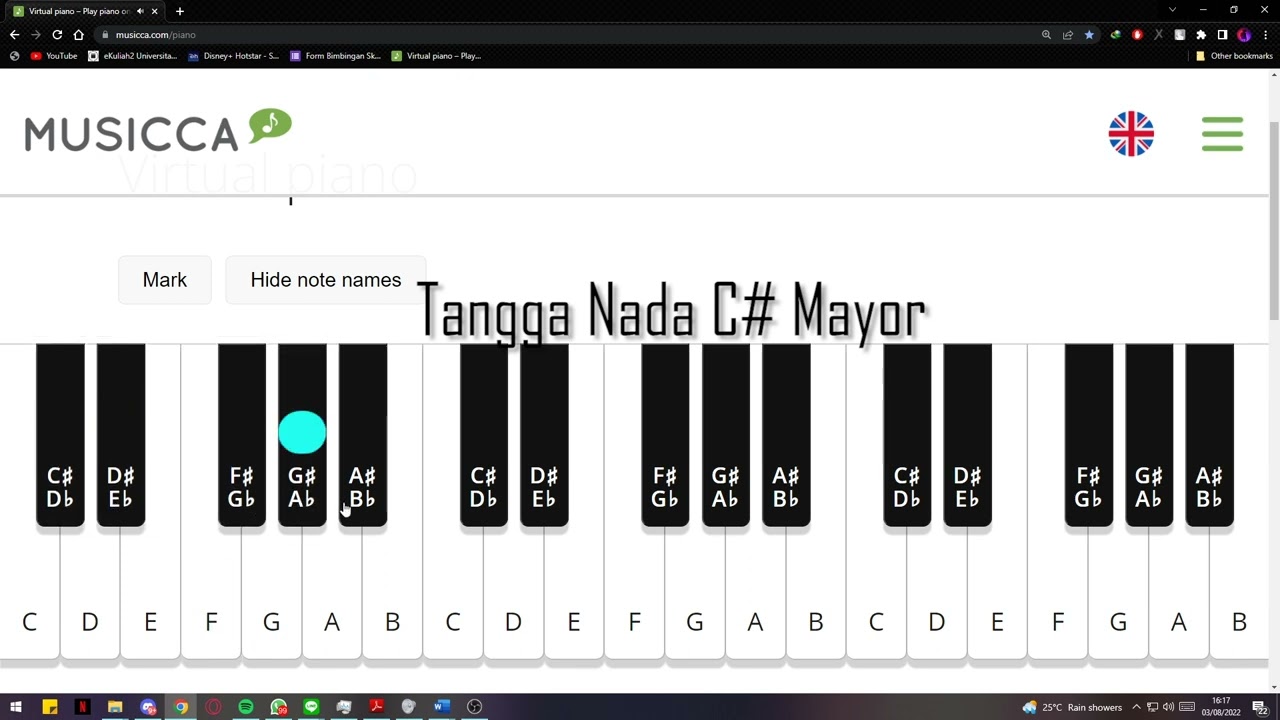 Tangga Nada Mayor