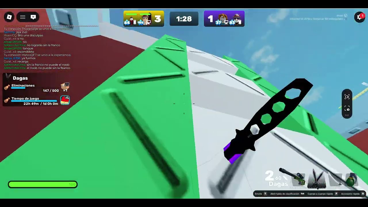 Jugando Rivals en mi primer video