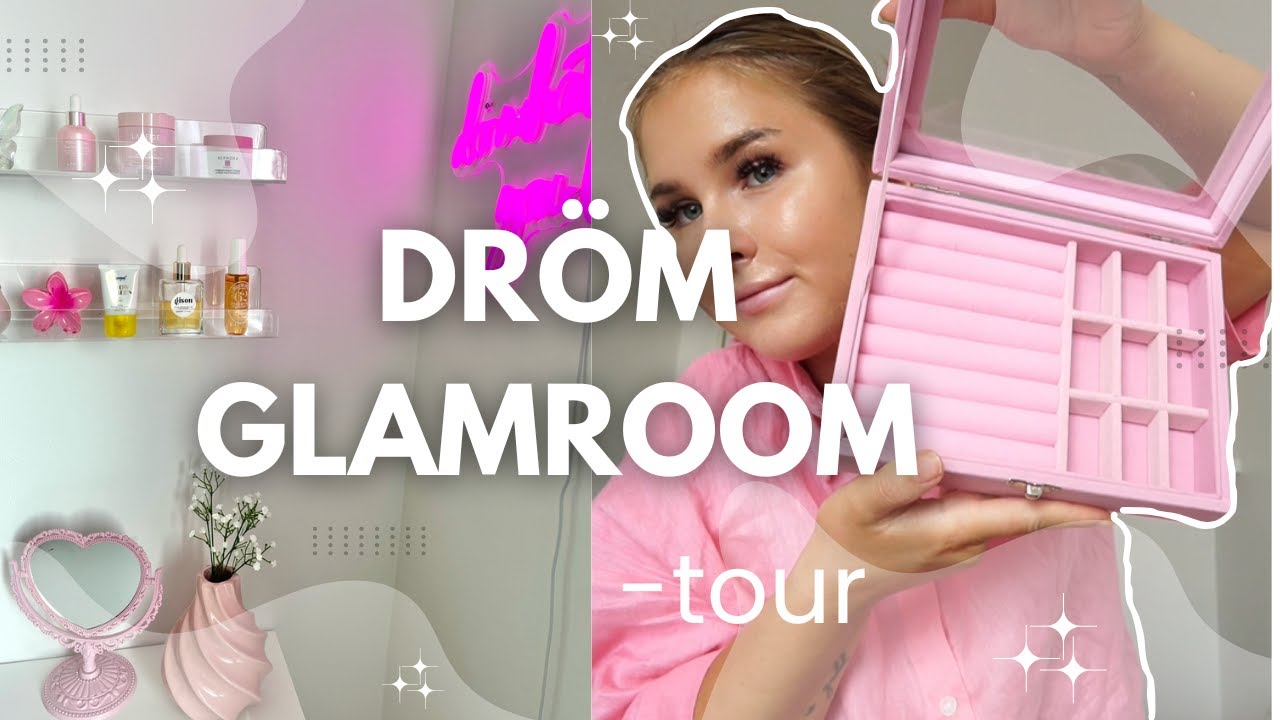 MITT SMINKRUM - tour, organiserar & köper nya möbler