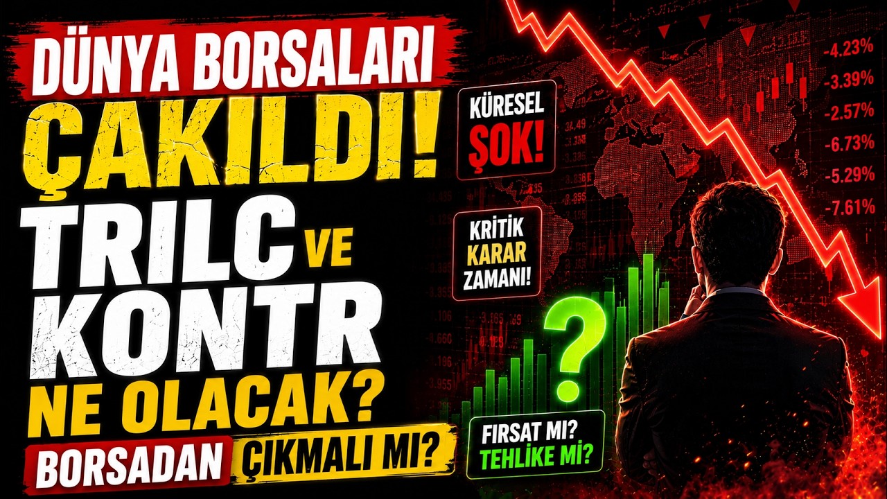 K&Uuml;RESEL SATIŞ DALGASI! TRILC VE KONTR NE OLACAK? #bist100 #borsa
