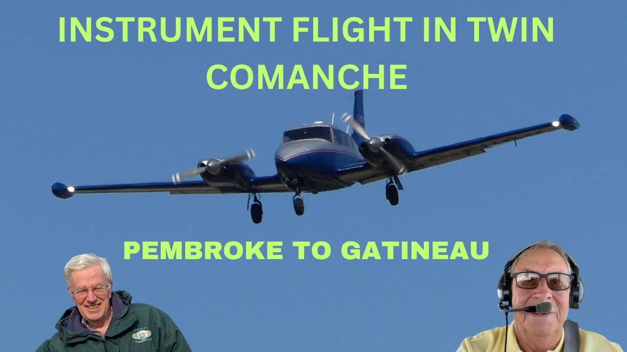 INSTRUMENT FLIGHT IN TWIN COMANCHE