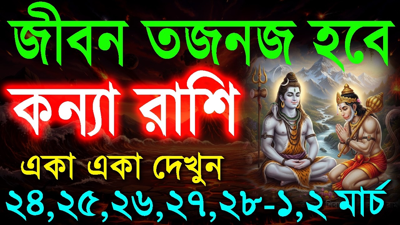 কন্যা রাশি: জীবন তজনজ হবে|Konna rashi February 2026|Virgo February 2026