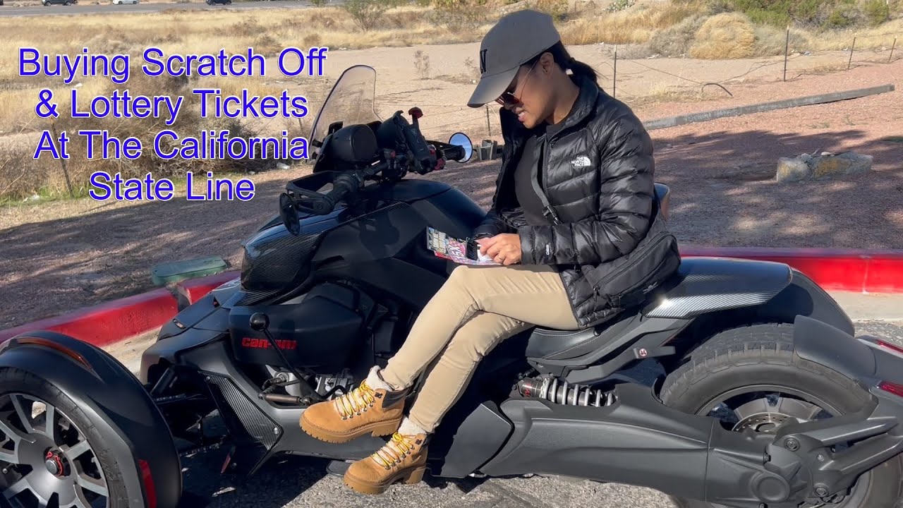 I Rode My Can-Am Ryker To The Lottery Store In Primm NV