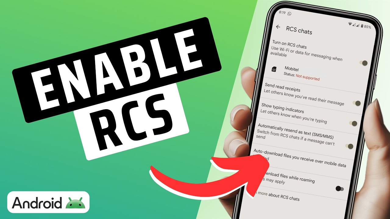 How To Enable RCS For One Contact on Android