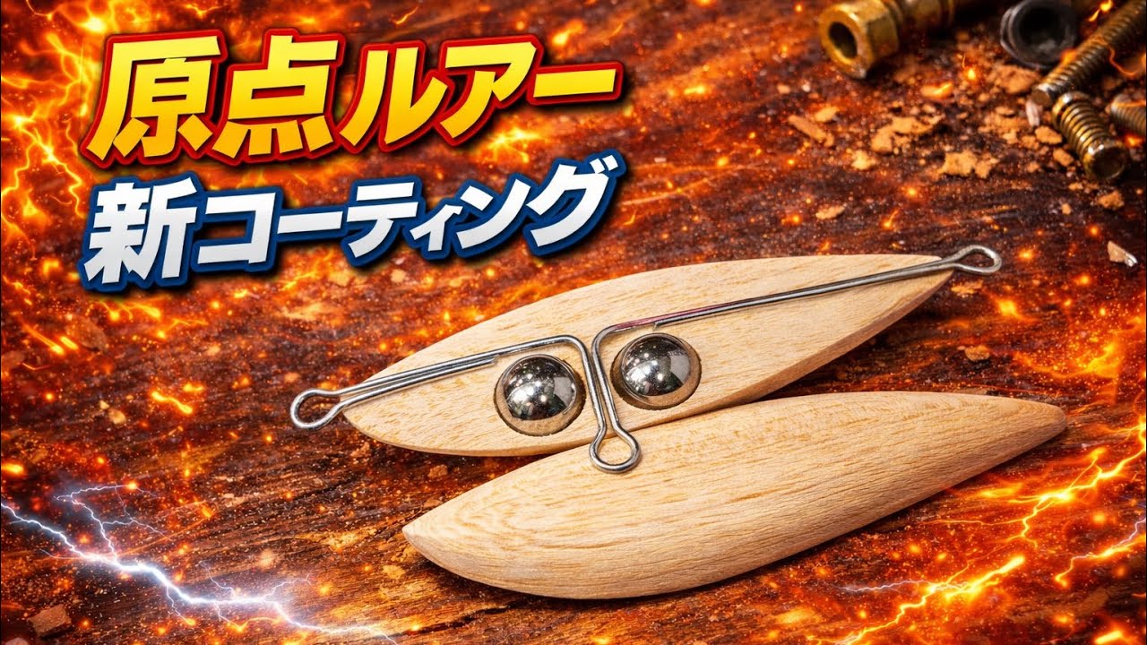 【固定重心×低重心ミノー】を本気で作る｜2液エポキシ初挑戦【前編】Back to Basics: Building a Low-Center Fixed Weight Minnow