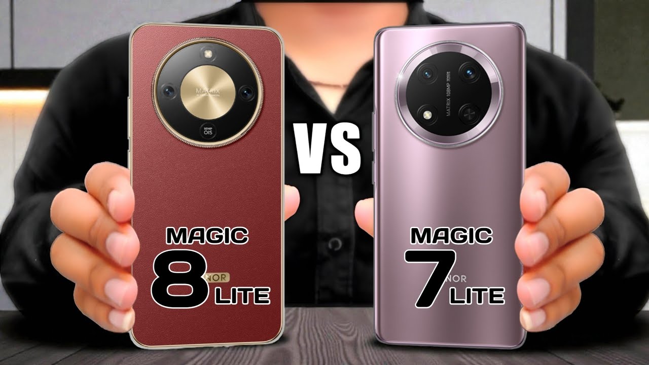 Honor Magic 8 Lite Vs Honor Magic 7 Lite || Full Comparison ⚡