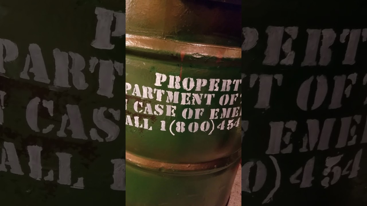 245 trioxin barrel.