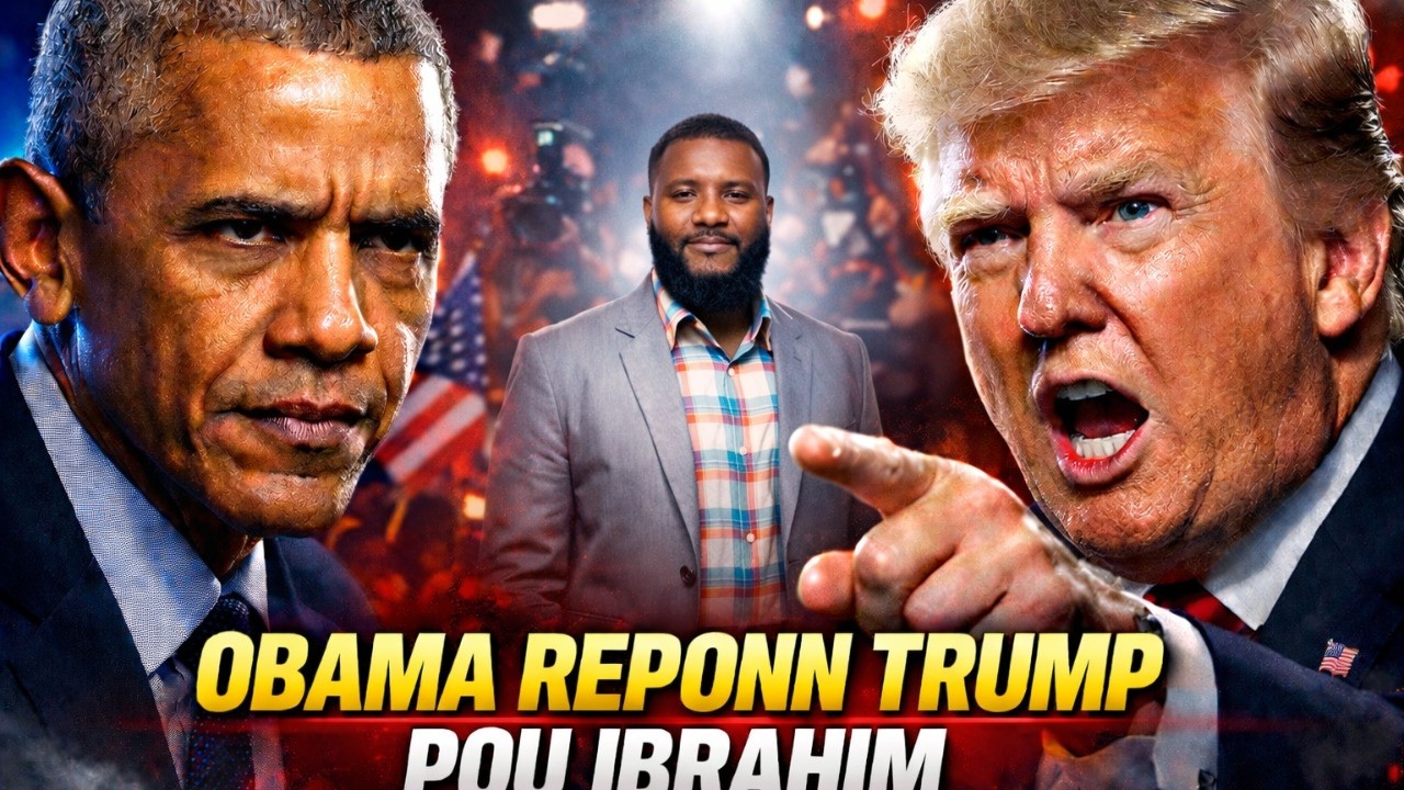 TRUMP TRETE IBRAHIM IDYO,OBAMA BAL REPONS POU IBRAHIM PREVOIT