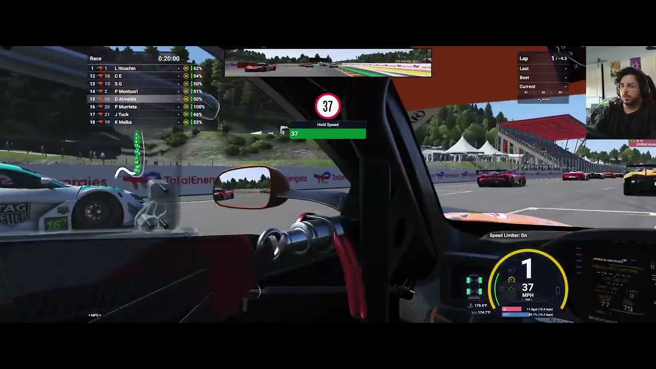 Papaya Rules at Spa! | LMU Bronze Daily Races
