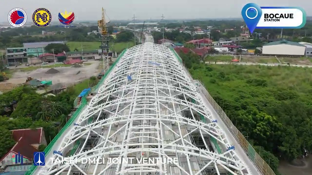North-South Commuter Railway (NSCR - CP01) Malolos-Tutuban Segment as of October, 2024