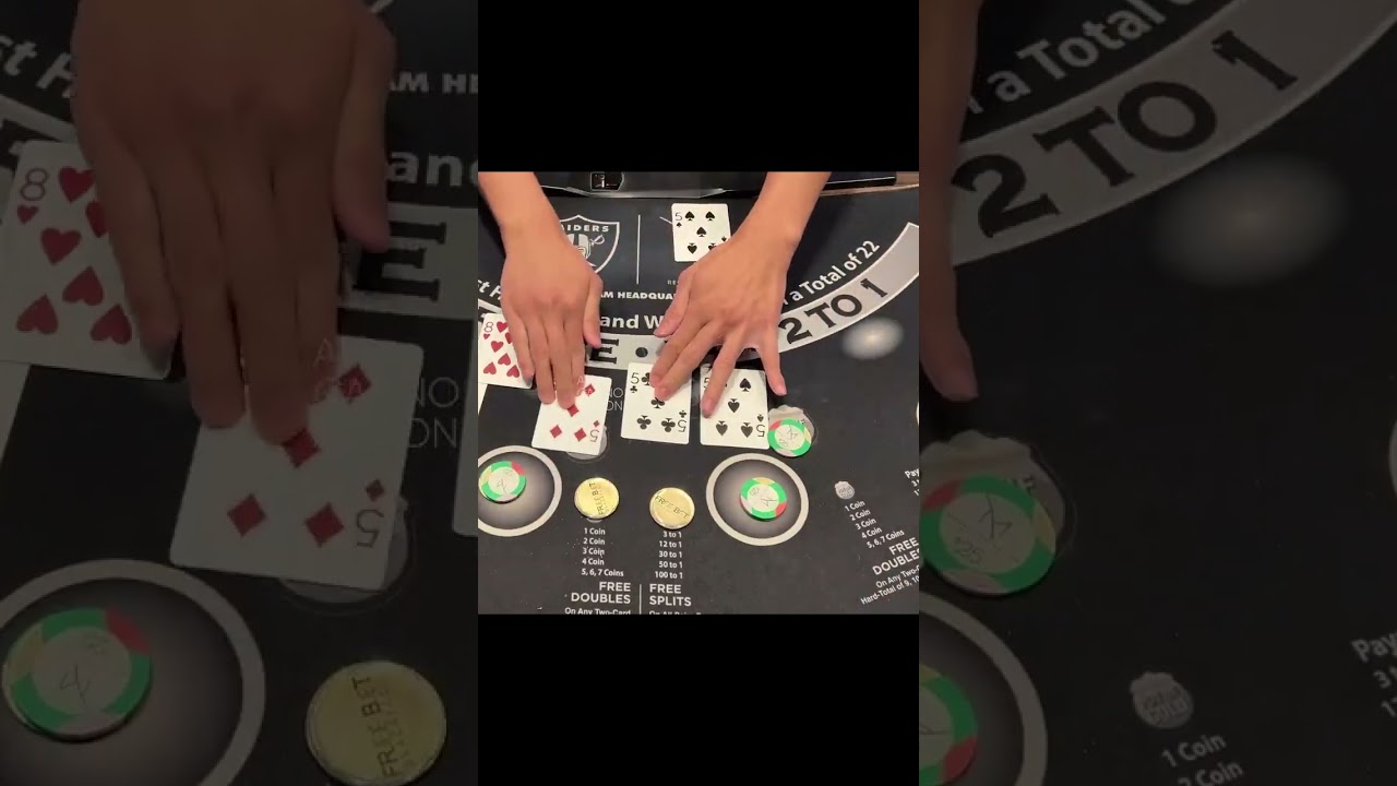 THE REASON YOU PLAY FREE BET BLACKJACK!! #shorts