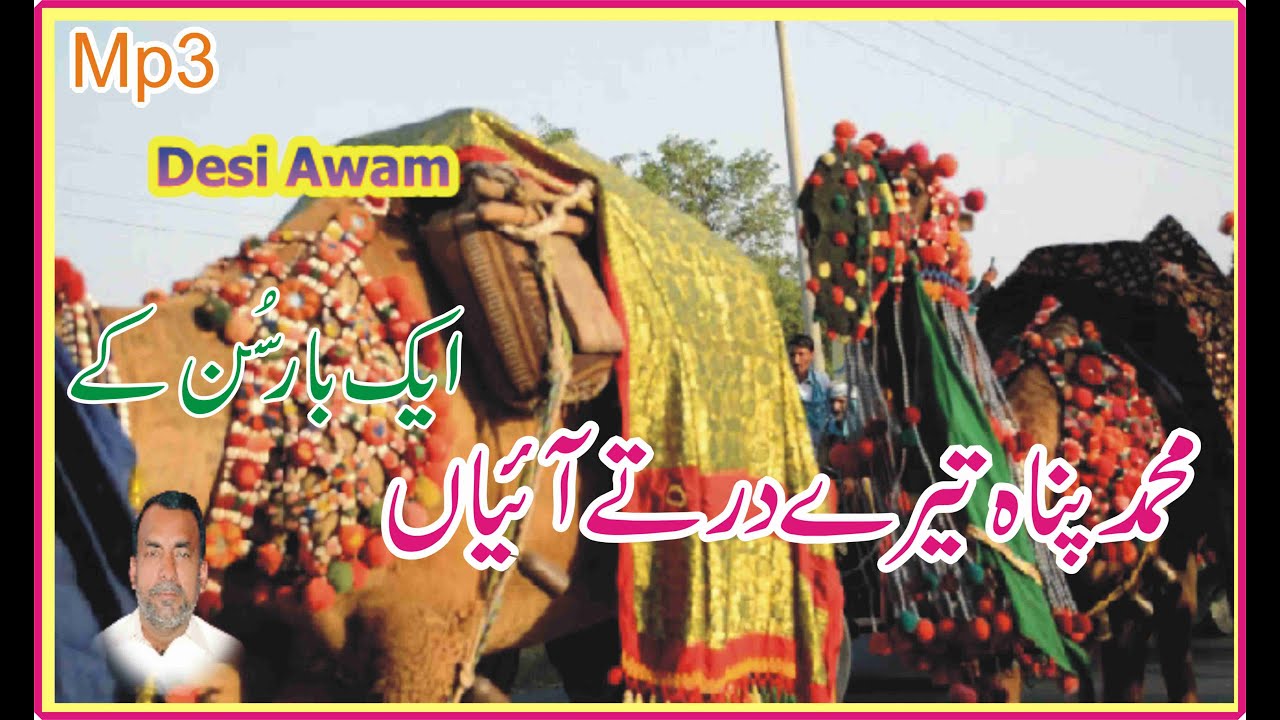 New Qafi 2022 pir panah Tere Dar Te Aai Ha By Desi Awam