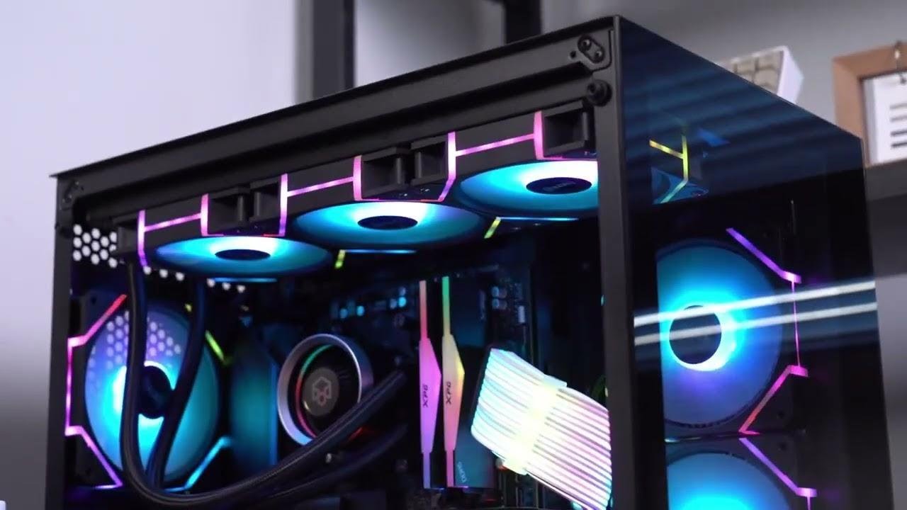 Aigo AM12 Rgb Fan Ventoinha PC Controladora 120mm Computer C