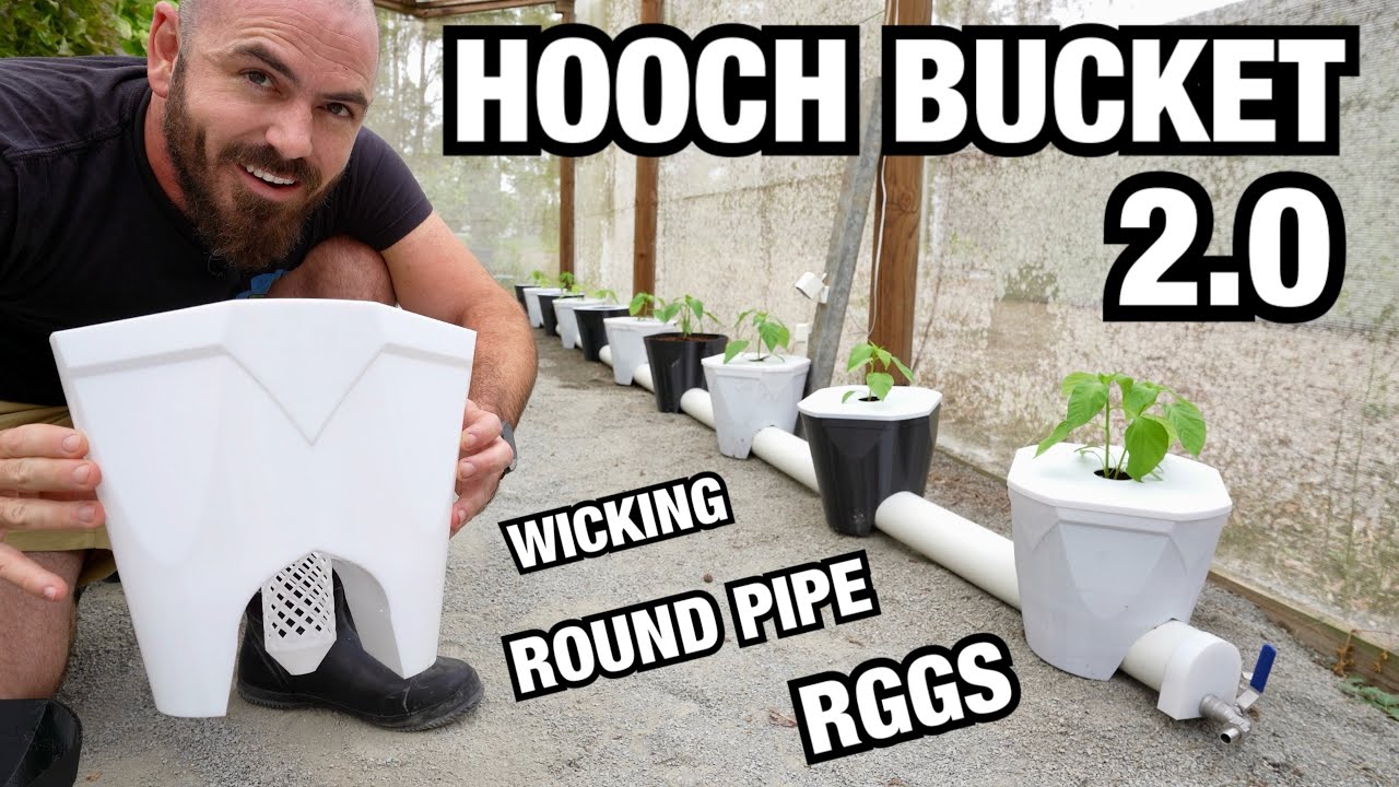 How to Build a Hooch Bucket 2.0 Round Pipe RGGS Hydroponic System