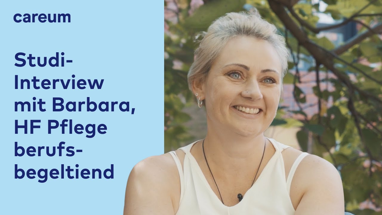 Interview mit Barbara, Studierende der HF Pflege in Teilzeit | Careum Bildungszentrum