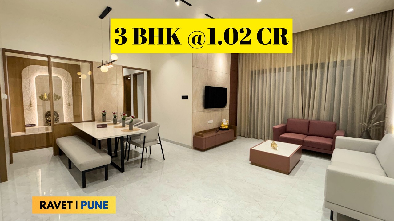 “Exclusive 3 BHK Tower 🏢 Ravet Pune | Premium Amenities & Smart Layouts”