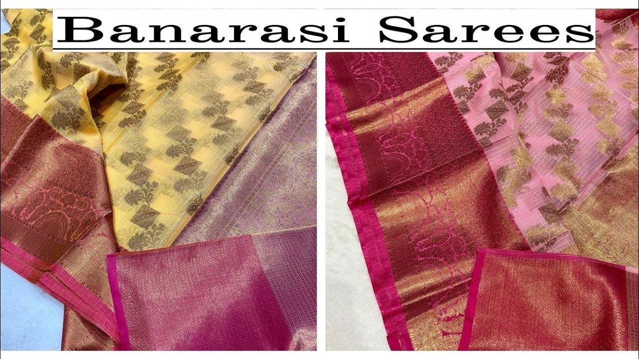 #banarasisarees #zariworksarees #lowpricesarees #cottonsarees #gsquare Banarasi sarees at low price