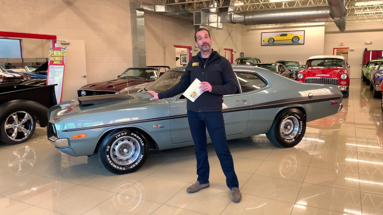 1972 Dodge Demon for sale with test drive, driving sounds, and walk through video