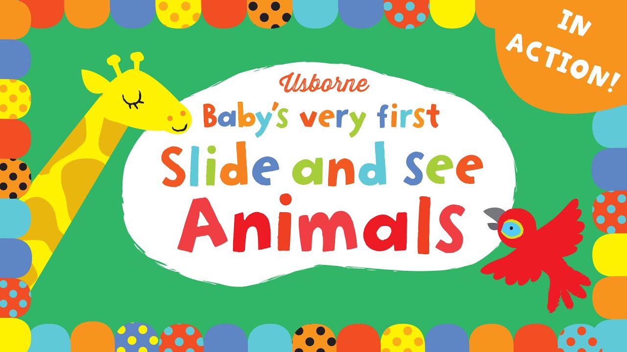 Baby's Very First Slide and See Animals Book