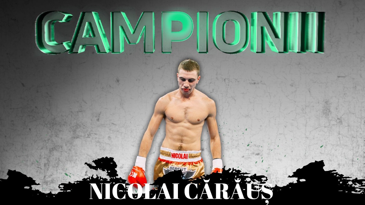 Campionii cu Nicolai Cărăuş multiplu campion la Muay Thai și K-1 /03.03.2026