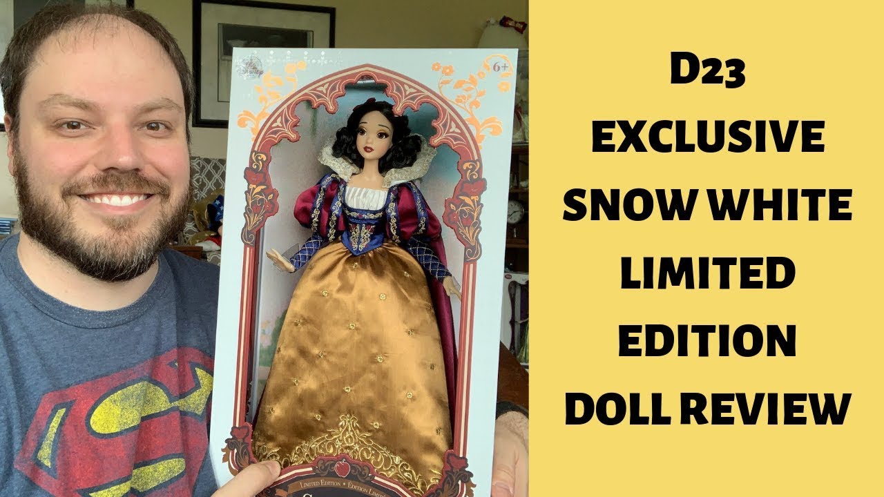 D23 Exclusive Snow White Limited Edition Disney Doll Review