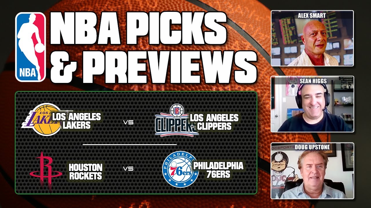 NBA Free Picks Today: Rockets vs 76ers & Lakers vs Clippers