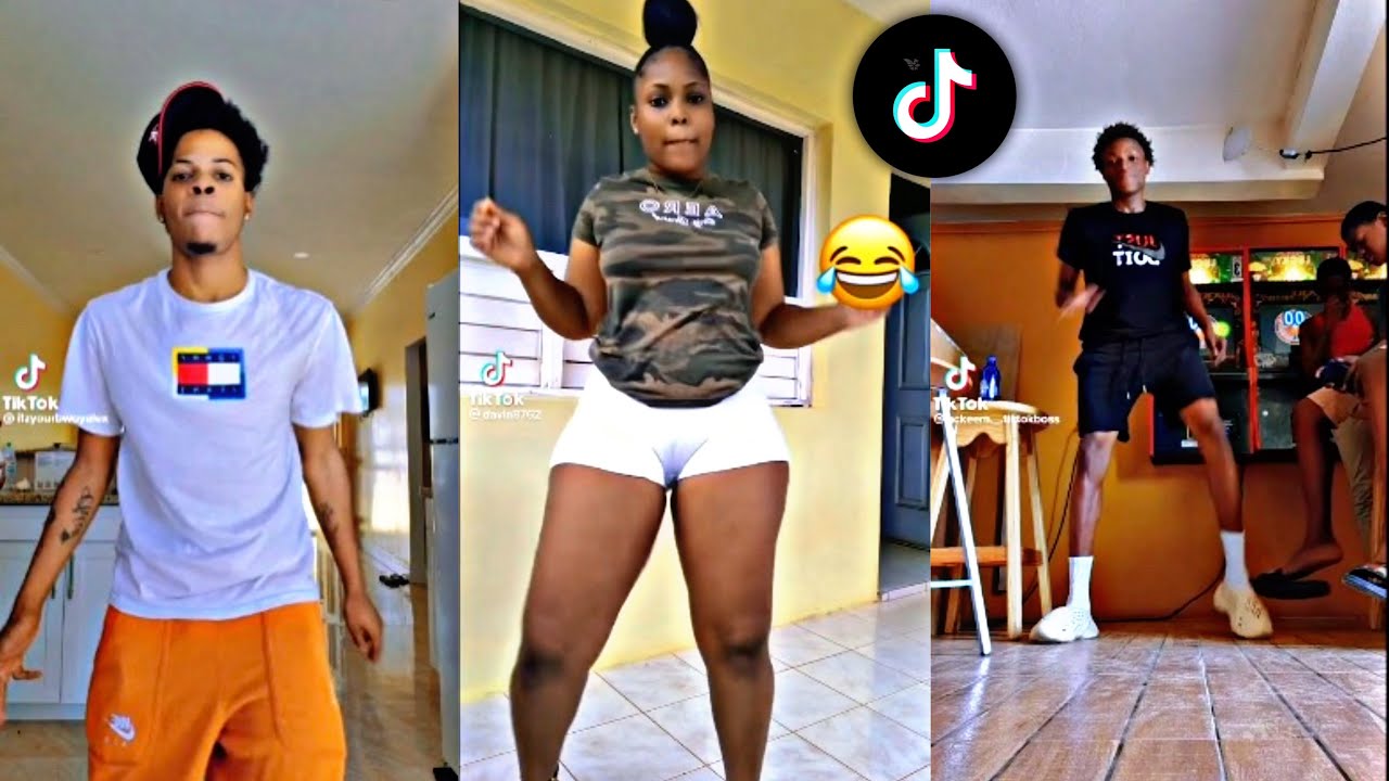 She mek it roll like tunda loud like gunshot TikTok dance compilation