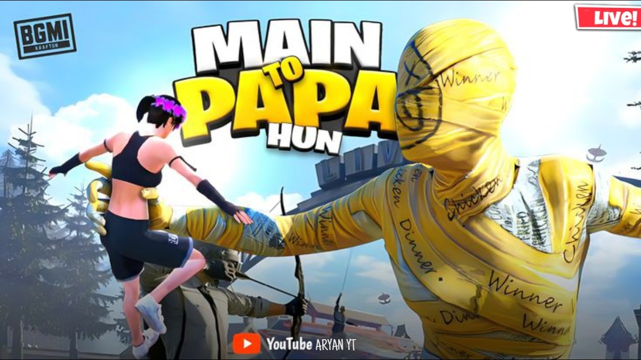BGMI RANK PUSH BGMI LIVE STREAM | ARYAN IS LIVE