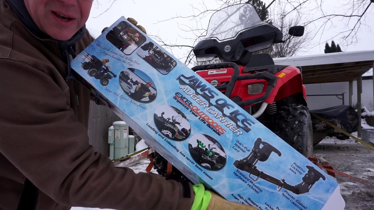 Установка шнекового транспортера JAWS OF ICE