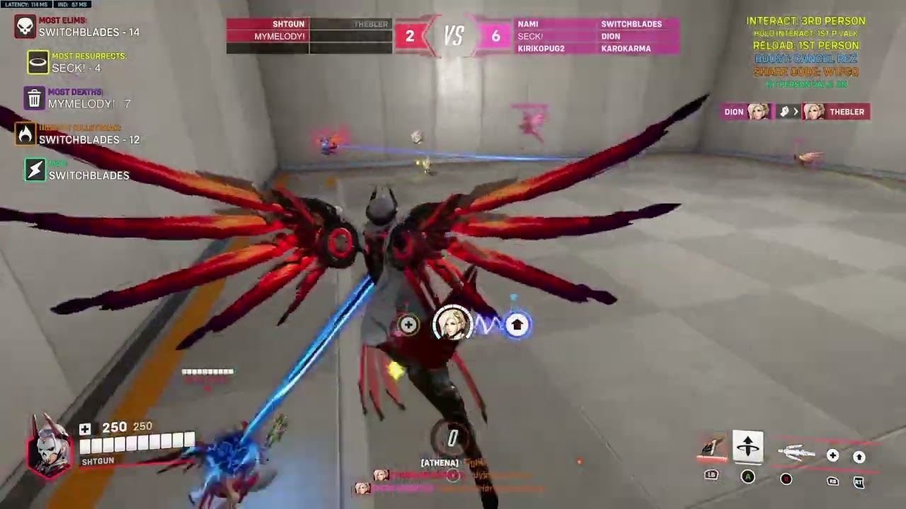 Mercy boxing 14 killstreak